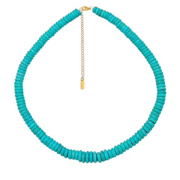 Terada Necklace in Turquoise by Casa Clara - Picture 1 of 4